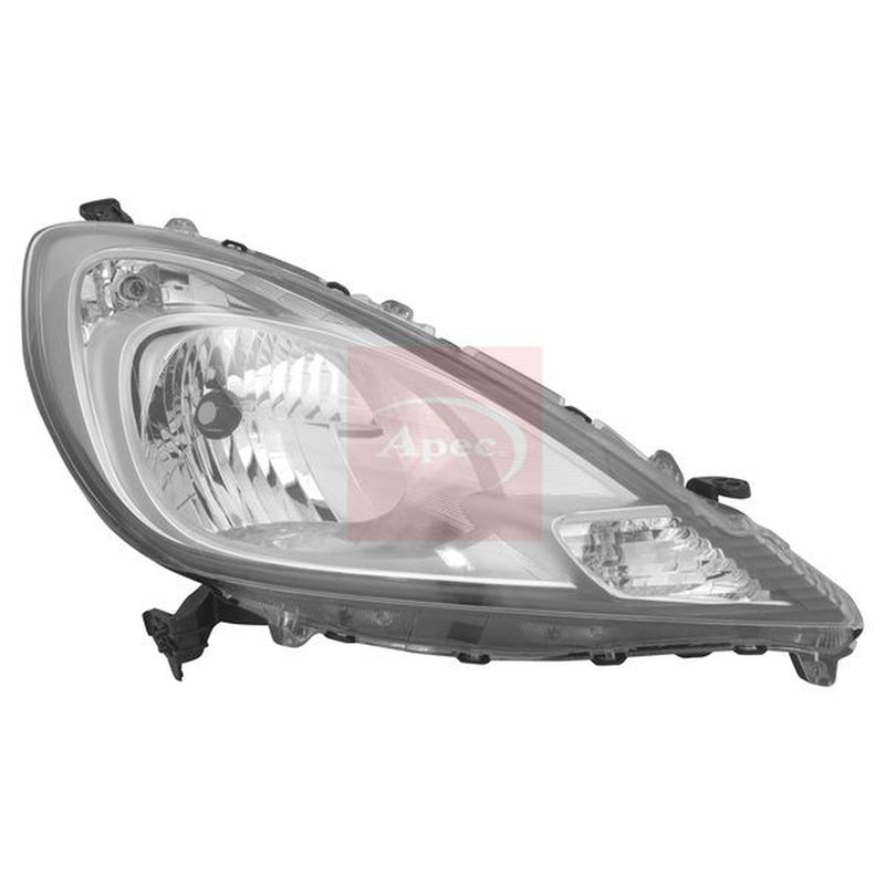 Apec Headlight Headlamp Right fits Honda Jazz III 2008-2015 1.2 1.3