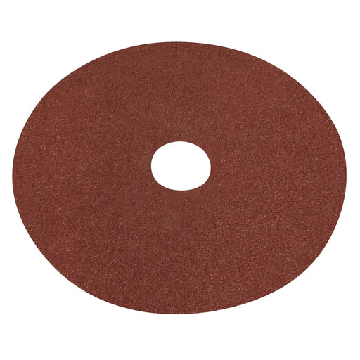 Sealey Fibre Backed Disc125mm 40Grit Pack of 25 WSD540 Sealey - Dynamic Drive