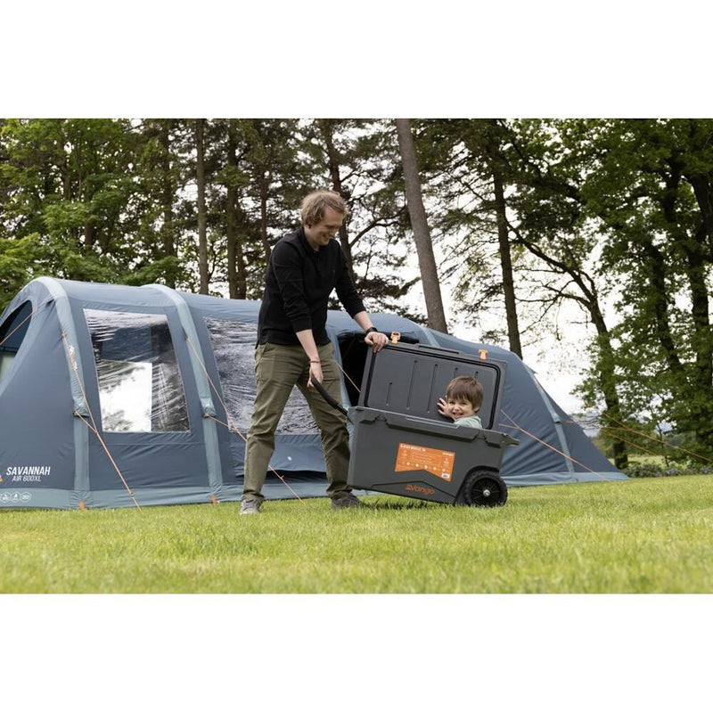 Vango Vango Glacier Wheelie 70L Cooler Coolbox 70L Grey Vango - Dynamic Drive