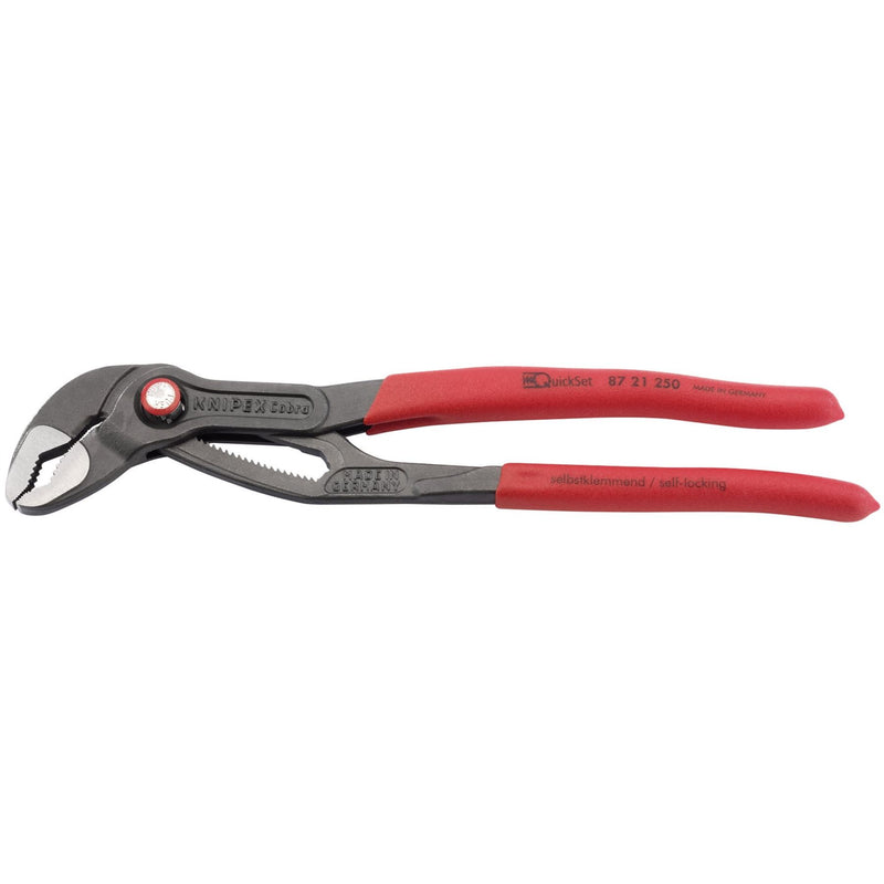 Draper Knipex Cobra 87 21 250 QuickSet Waterpump Pliers, 250mm 53952 Draper - Dynamic Drive