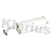 Klarius Box With Tail Pipe Rear fits Kia Rio III 2011-2017 1.2 1.25