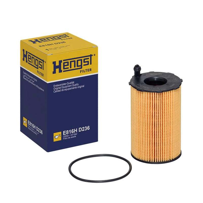 Hengst Engine Oil Filter fits Audi A4 Allroad B8 2012-2016 3.0