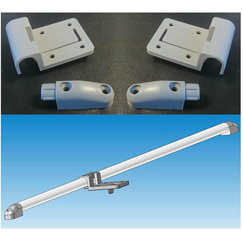 Sliding Table Rail Kits with 950mm Bar (Pack of 20) AG - UK Camping And Leisure