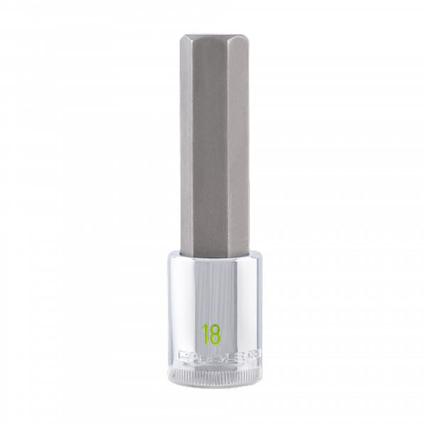 Carlyle Tools 1/2Dr 18mm Hex Bit Socket 100mm Long - image 1