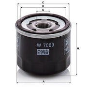 MANN-FILTER Service Kit with Air & Oil Filters fits Honda Cr-V IV 2015-2018 1.6