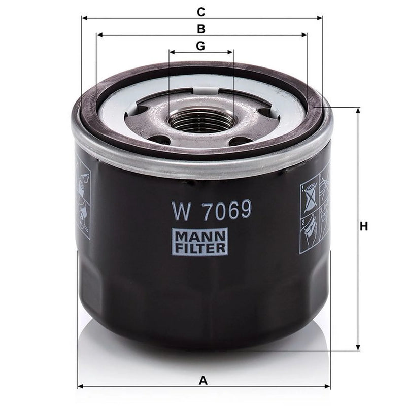 MANN-FILTER Service Kit with Air & Oil Filters fits Honda Cr-V IV 2015-2018 1.6