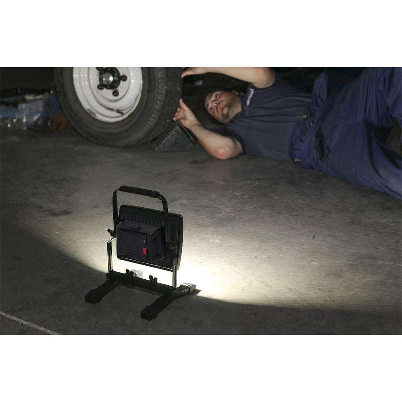 Sealey Rechargeable Portable Floodlight 20W SMD LED Sealey - Dynamic Drive
