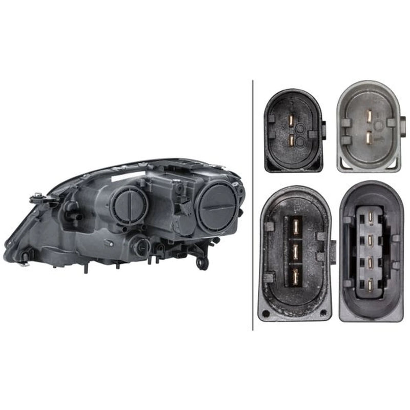 Hella Headlight Headlamp W5W Right fits Mercedes-Benz M-Class 2005-2011