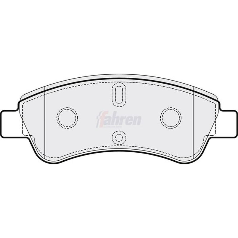 Fahren Front Brake Pad Set FBP3059