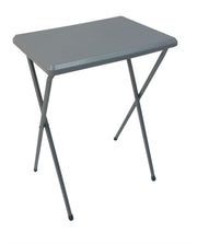 Quest Fleetwood high plastic Folding Camping Table in grey Quest - Dynamic Drive