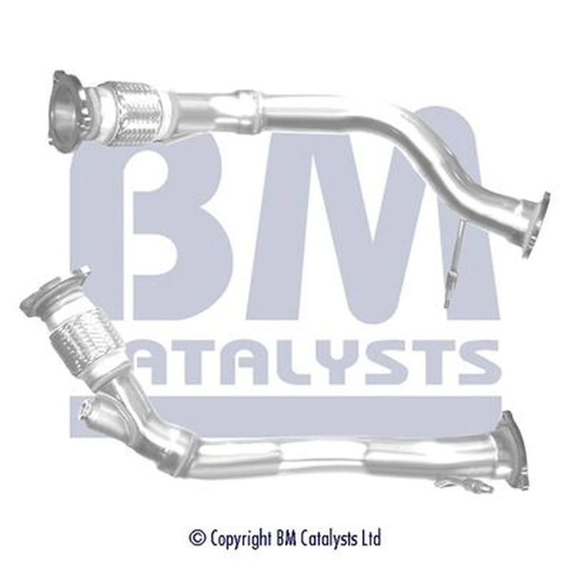 BM Catalysts Exhaust Pipe OD fits Audi Q5 2008-2017 2.0