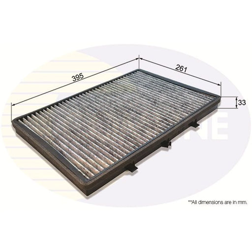 Comline Cabin Air Filter (Pollen Filter) fits MG MG X-Power 2005-2008 5.0