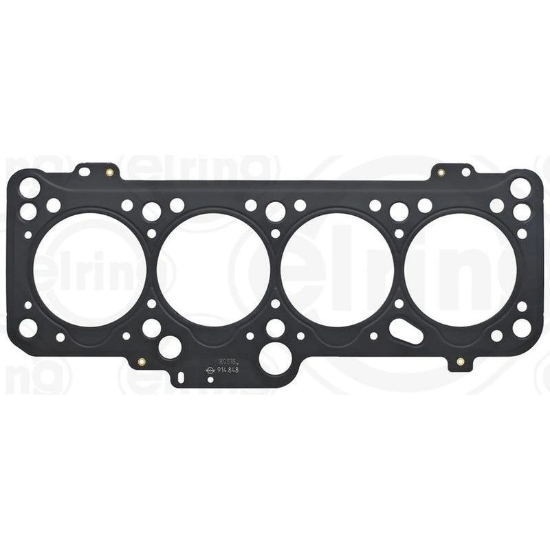 Elring Cylinder Head Gasket 1mm Thick fits Audi 80 B3 1989-1991 1.9