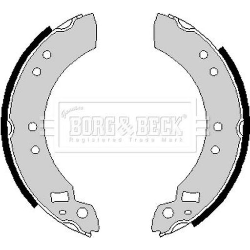 Borg & Beck Brake Shoe Set Axle Kit BBS6158