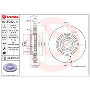 Brembo Front & Rear Brake Discs & Pads fits Mercedes-Benz A-Class 2019 on