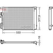Denso Air Conditioning Condenser DCN41018