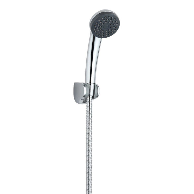 Austin Single Mode Shower Kit Chrome (Inc Head, Hose & Bracket) Sleek Chro Nova - Dynamic Drive