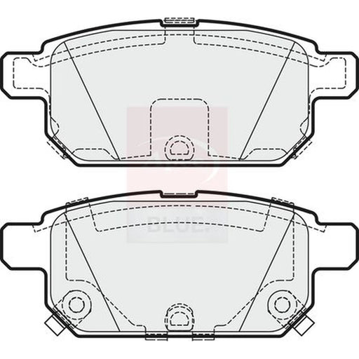 Apec Rear Brake Pad Set PD3720