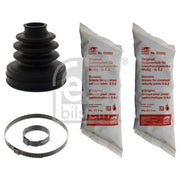 Febi Drive Shaft Bellow Kit Front Rubber 100214