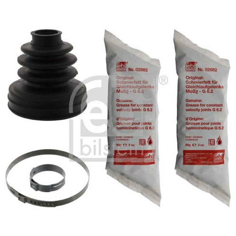 Febi Drive Shaft Bellow Kit Front Rubber 100214