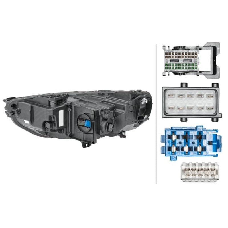 Hella Headlight Headlamp LED Right fits Opel Insignia B Country Tourer 2017-2018