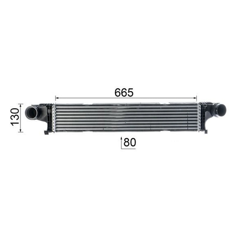 Mahle Intercooler (Charge Air Cooler) fits Mercedes-Benz S-Class 2005-2013