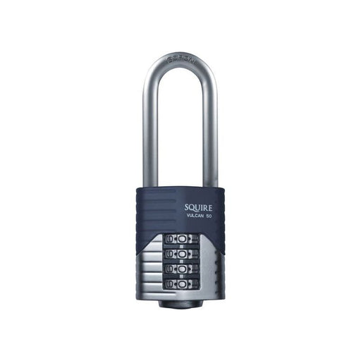 Squire Vulcan Long Boron Shackle Combination Padlock 40mm Squire - Dynamic Drive