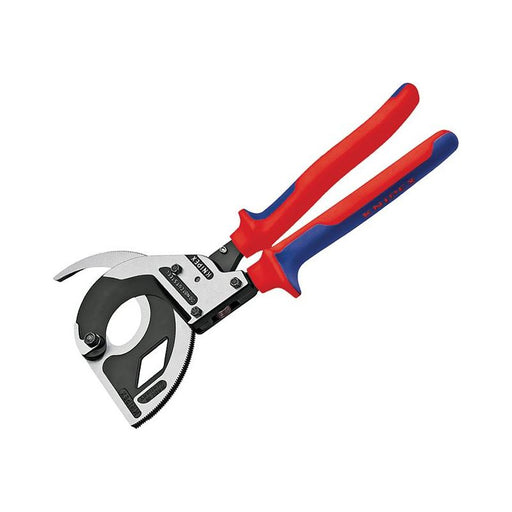 Knipex 3 Stage Ratchet Action Cable Cutters Multi-Component Grip 320mm Knipex - Dynamic Drive