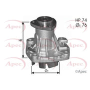 Apec Engine Cooling Water Pump AWP1083