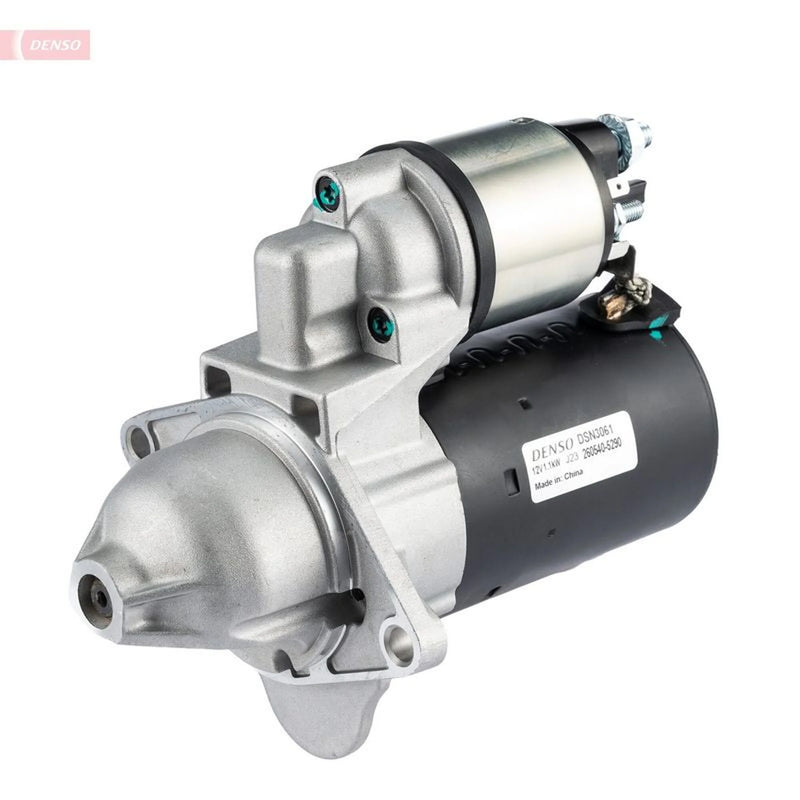 Denso Starter Motor 12V 1.1kW 9 Teeth fits Opel Adam 2012-2019 1.2 1.4