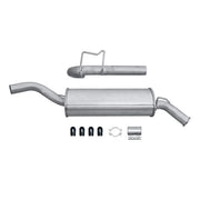 Hella End Silencer Rear fits Renault Clio I 1991-1998 1.2 1.9