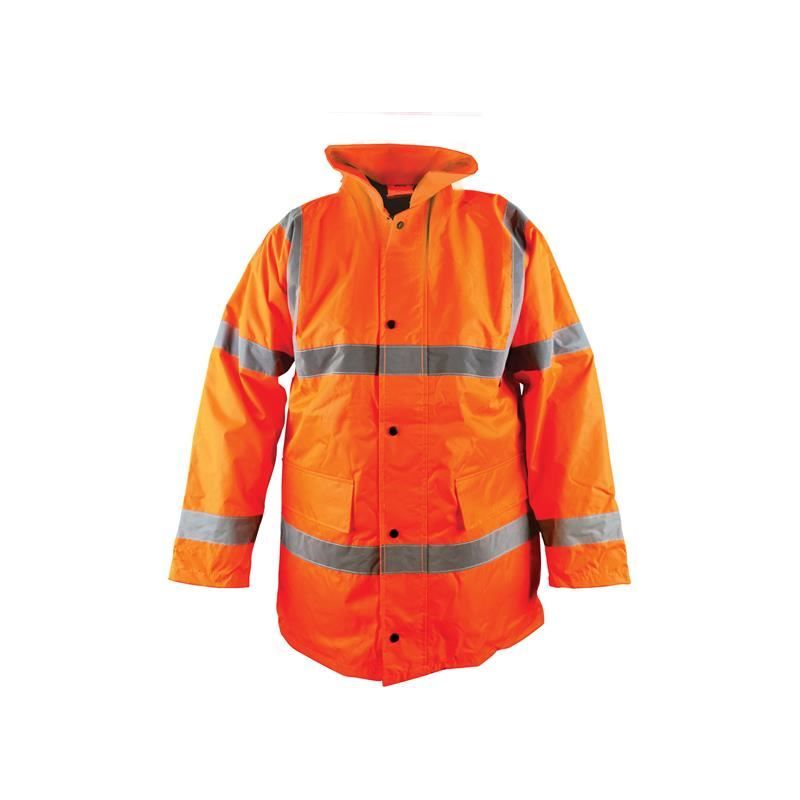 Scan Hi-Vis Motorway Jacket Orange - M (41in) Scan - Dynamic Drive