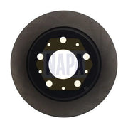 NAPA 2 x Solid Rear Brake Discs NBD5968-x2