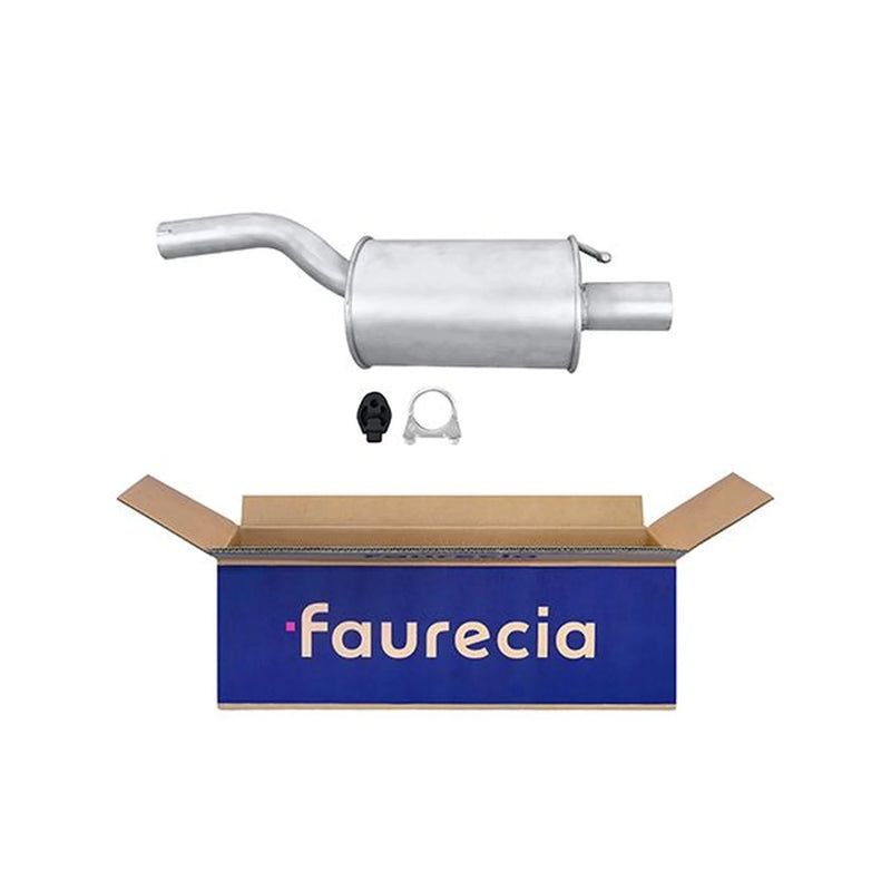 Hella End Silencer Rear fits Ford Focus I 1998-2004 1.6 2.0