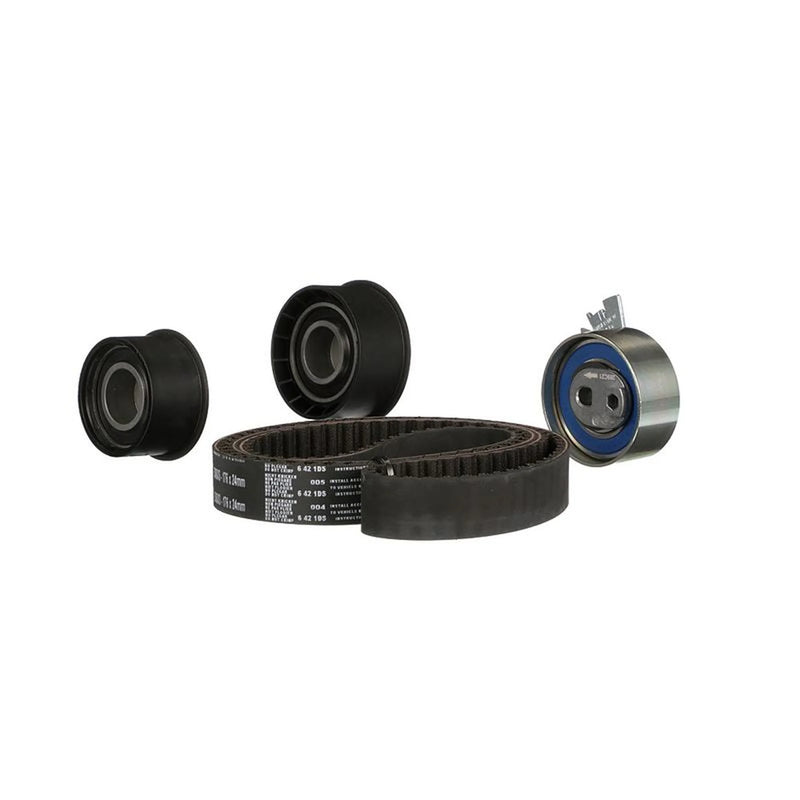 Gates Timing Belt Kit with Rollers fits Lada 110 1996-2000 2.0
