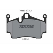 Textar Rear Brake Pad Set 2454101