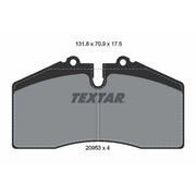 Textar Front Brake Pad Set 2095302