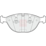 Apec Front Brake Vented Discs & Pads fits BMW X5 2003-2006 4.4