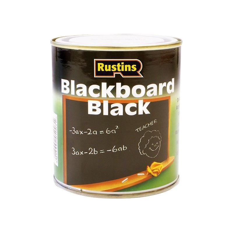 Rustins Quick Dry Blackboard Black 1 litre Rustins - Town Tools