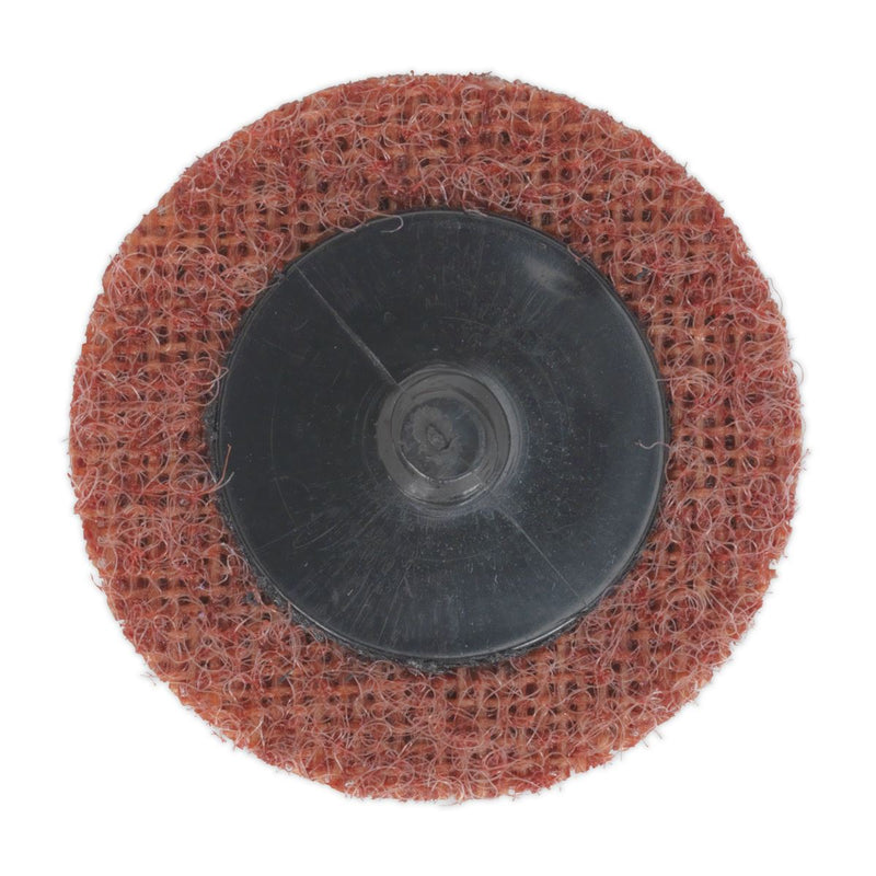 Sealey Quick Change Preparation Pad 50mm Medium Pack of 10 PTCQC50M Sealey  - Dynamic Drive