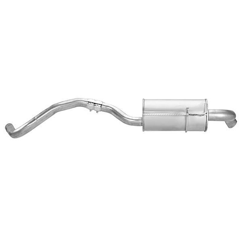 Hella End Silencer Rear fits Renault Grand Scénic III 2009-2016 1.5 1.6 1.9
