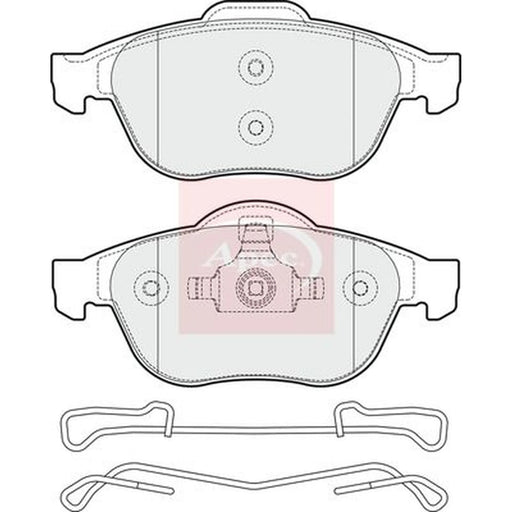 Apec Front Brake Pad Set PAD1685