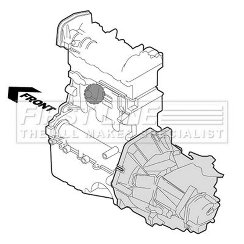 First Line Engine Mount Mounting fits Ford Transit 2002-2006 2.0