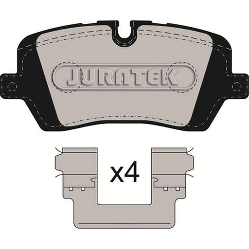 Juratek Rear Brake Pad Set fits Land Rover Defender 2020 on 2.0 3.0