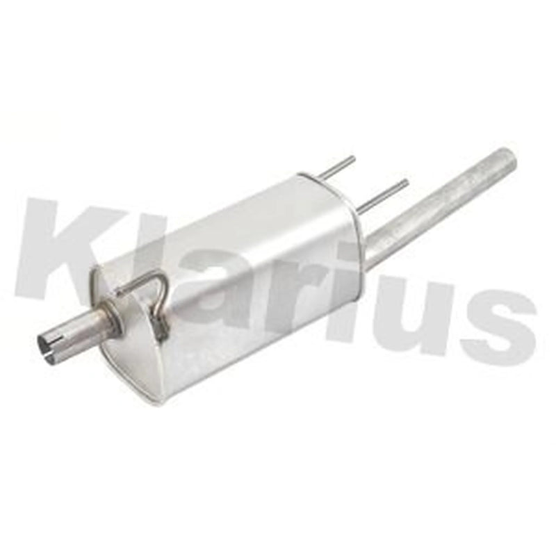 Klarius Box With Tail Pipe Rear fits Opel Combo Box Body/Mpv 2005-2012 1.3