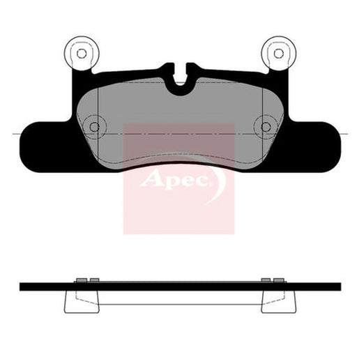 Apec Rear Brake Pad Set PAD2479