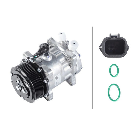 Hella Air Conditioning Compressor fits Man Tga 2000-2011
