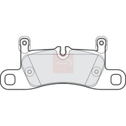 Apec Rear Brake Pad Set PAD2285