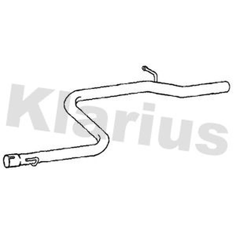Klarius Exhaust Pipe OD fits Fiat Doblo 2004-2005 1.3
