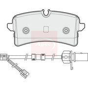 Apec Front & Rear Pads fits Porsche Macan 2014-2018 3.6
